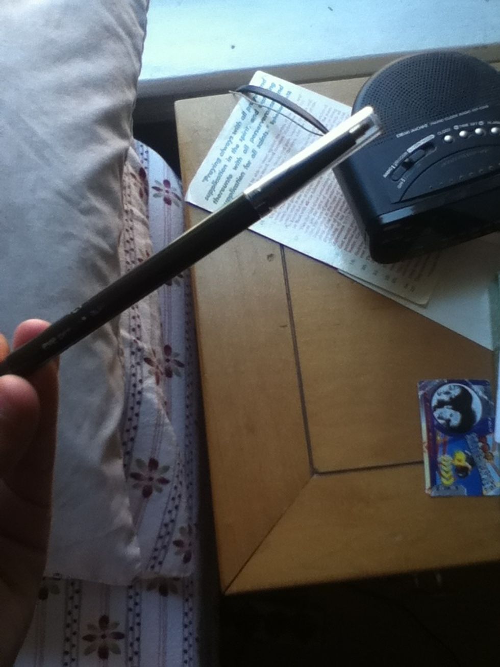 Eyeliner. I dont know the brand name but i got it from target and its color is Mocha.