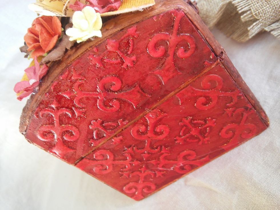 Fabulous color, texture, accents....you can't go wrong with Art Anthology products!!!