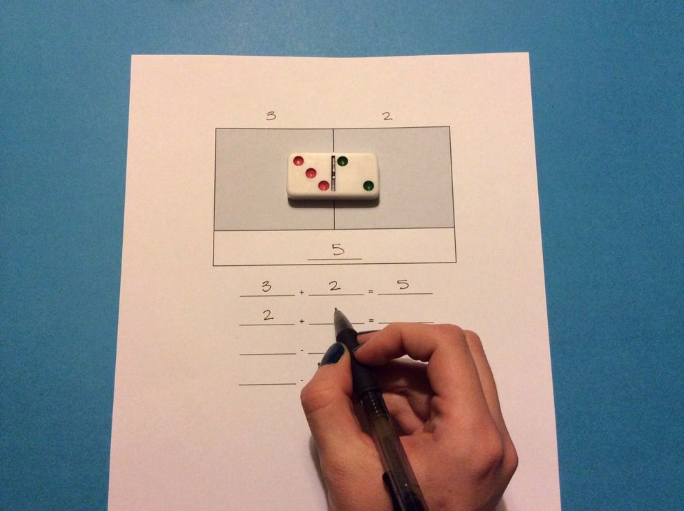 Fact Families: Use dominoes to practice fact families with addition/subtraction or multiplication/division. You can also differentiate by selecting dominoes that match your students' skill level.