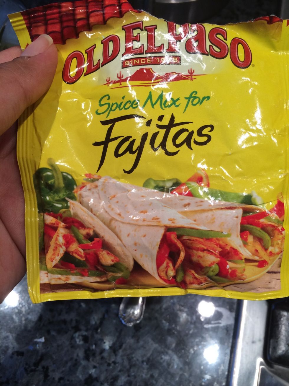 Fajita mix for sauce (different flavours available including BBQ)