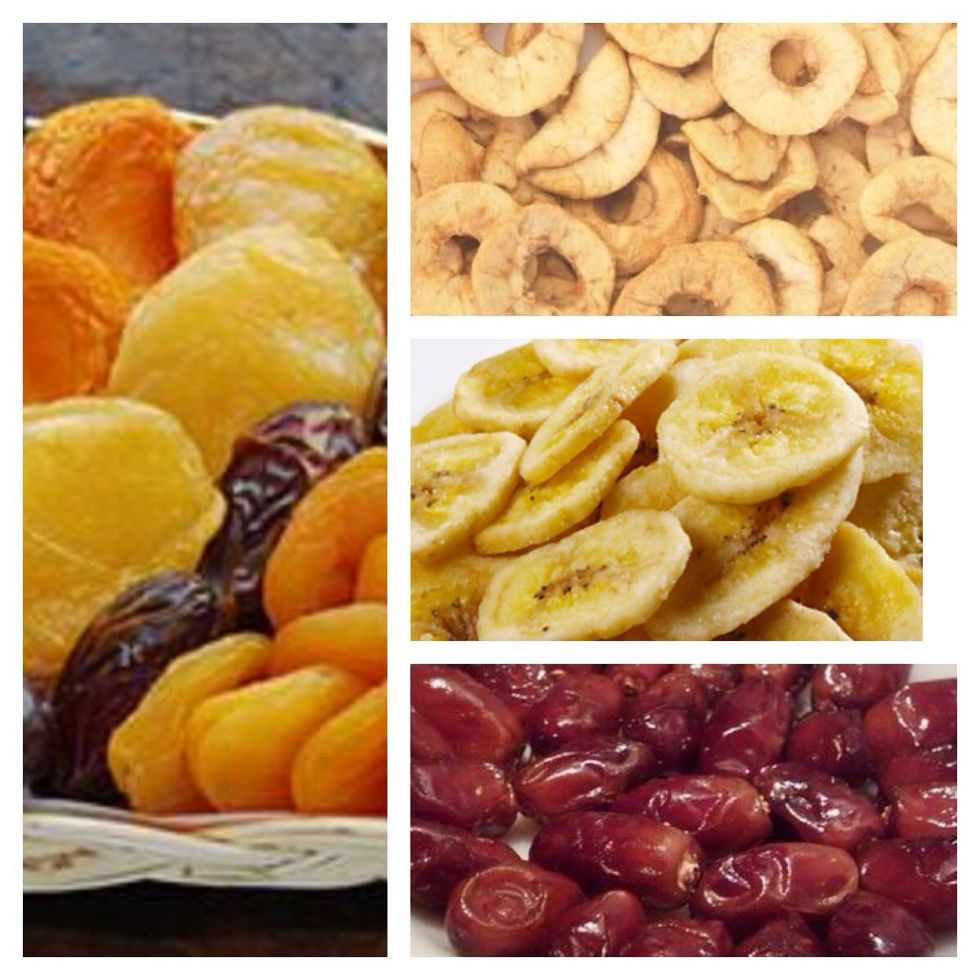 Fancy something sweet? Snack on dried fruit. Packed with vitamins it is a good source of natural nutrients and is a much healthier alternative to sweets.