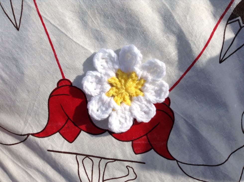 Fasten off and weave in the ends.