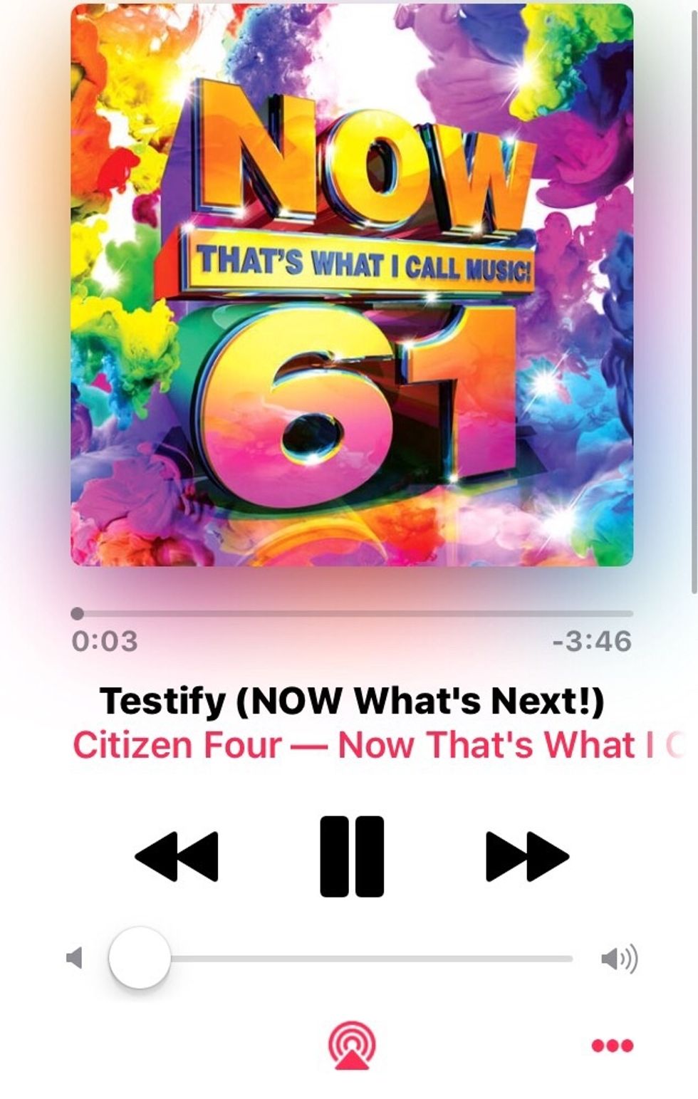 Favorite song? Testify!