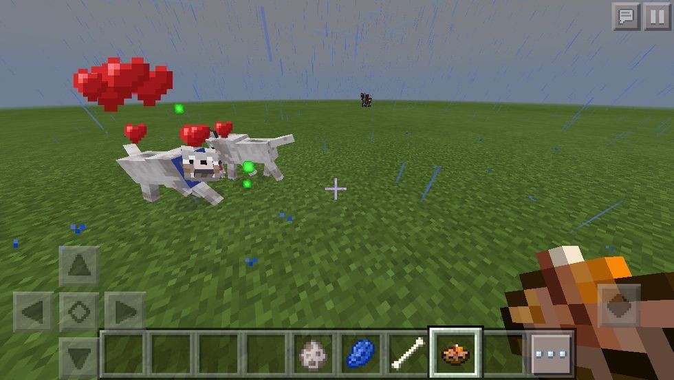 Feed both of them, and poof! A cute little puppy!