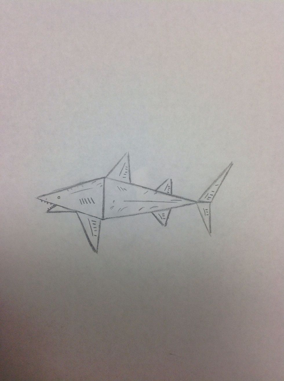 Feel free to add more detail when comfortable with your drawing.