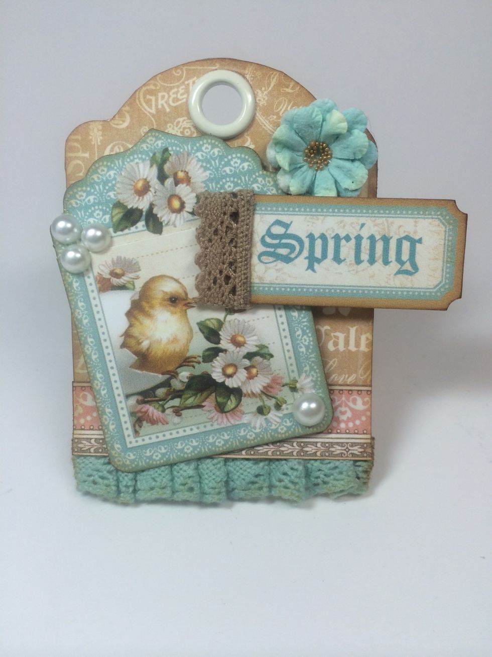 Feel free to cut down chipboard pieces as well as the pockets & tags to help things fit nicely.