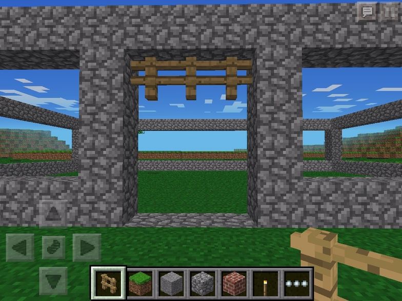 How To Make A Castle Gate In Minecraft
