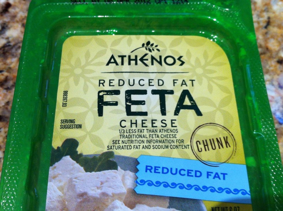 Feta cheese.