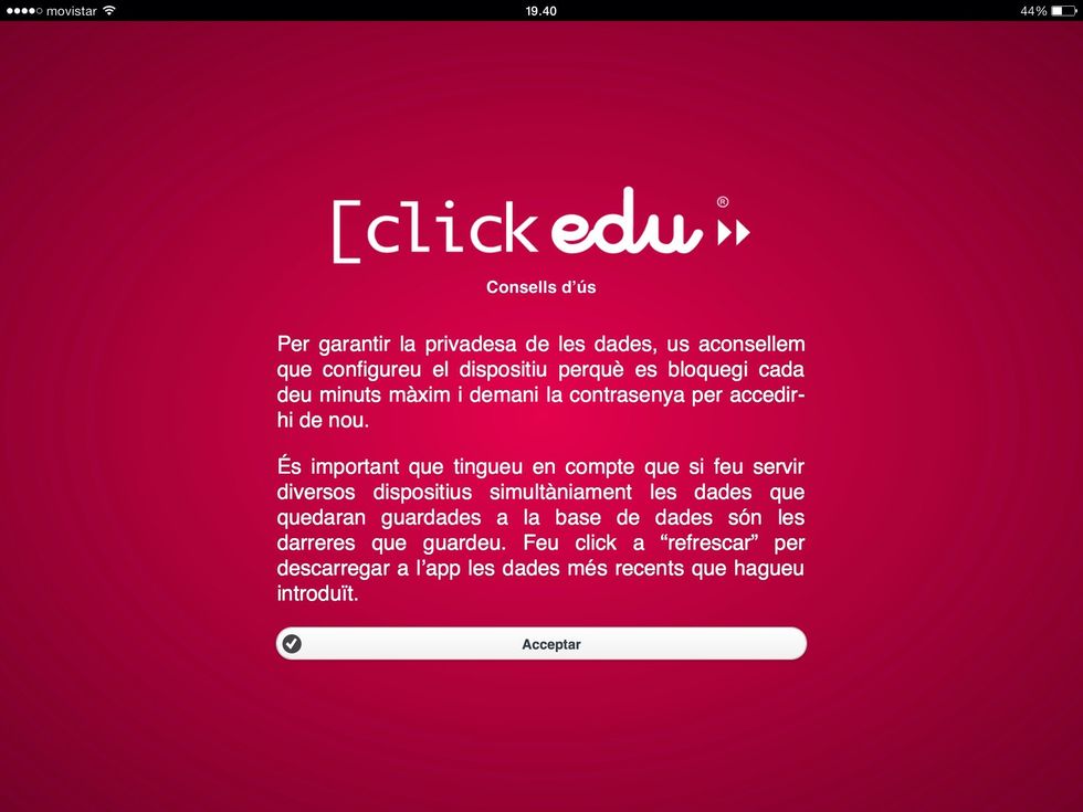 Feu tap al missatge de Consell d'\u00fas.