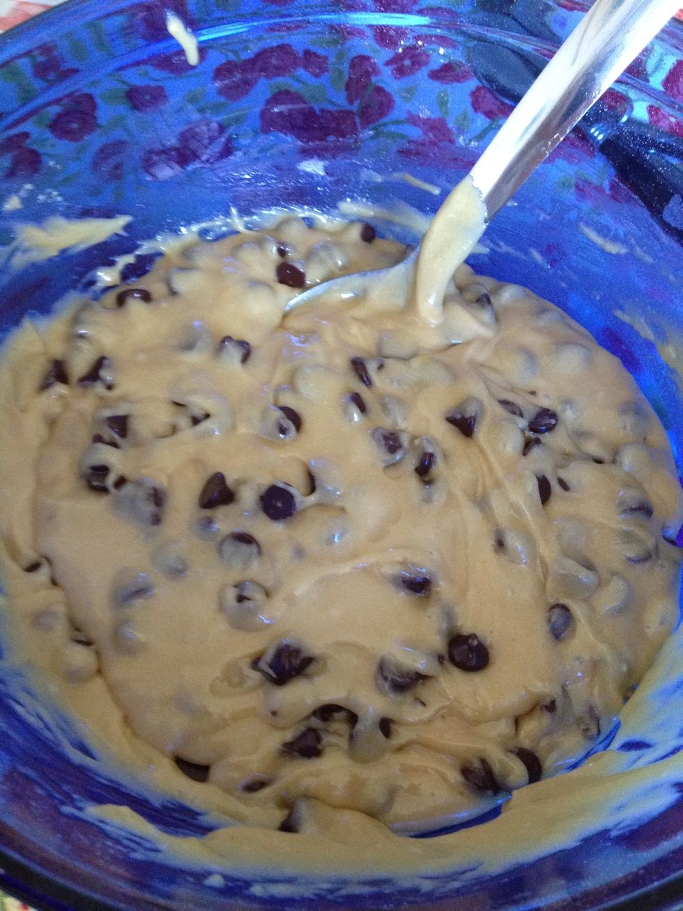 Fight the temptation to taste the batter. Or not. \ud83d\ude1c