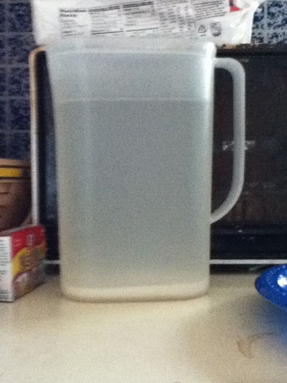 Fill a pitcher of water