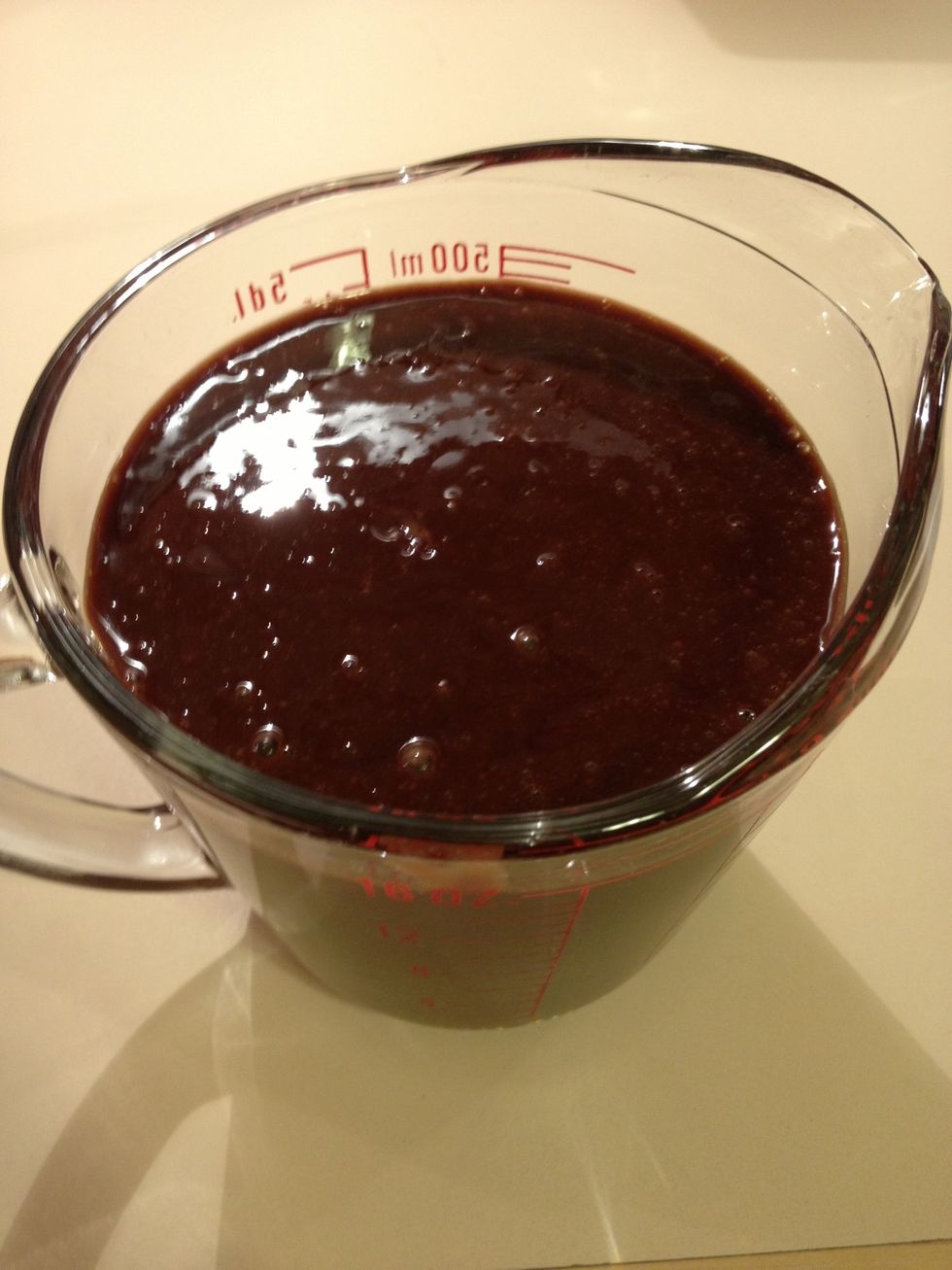 Fill a spouted measuring cup with the batter to easily pour into the ramekins.