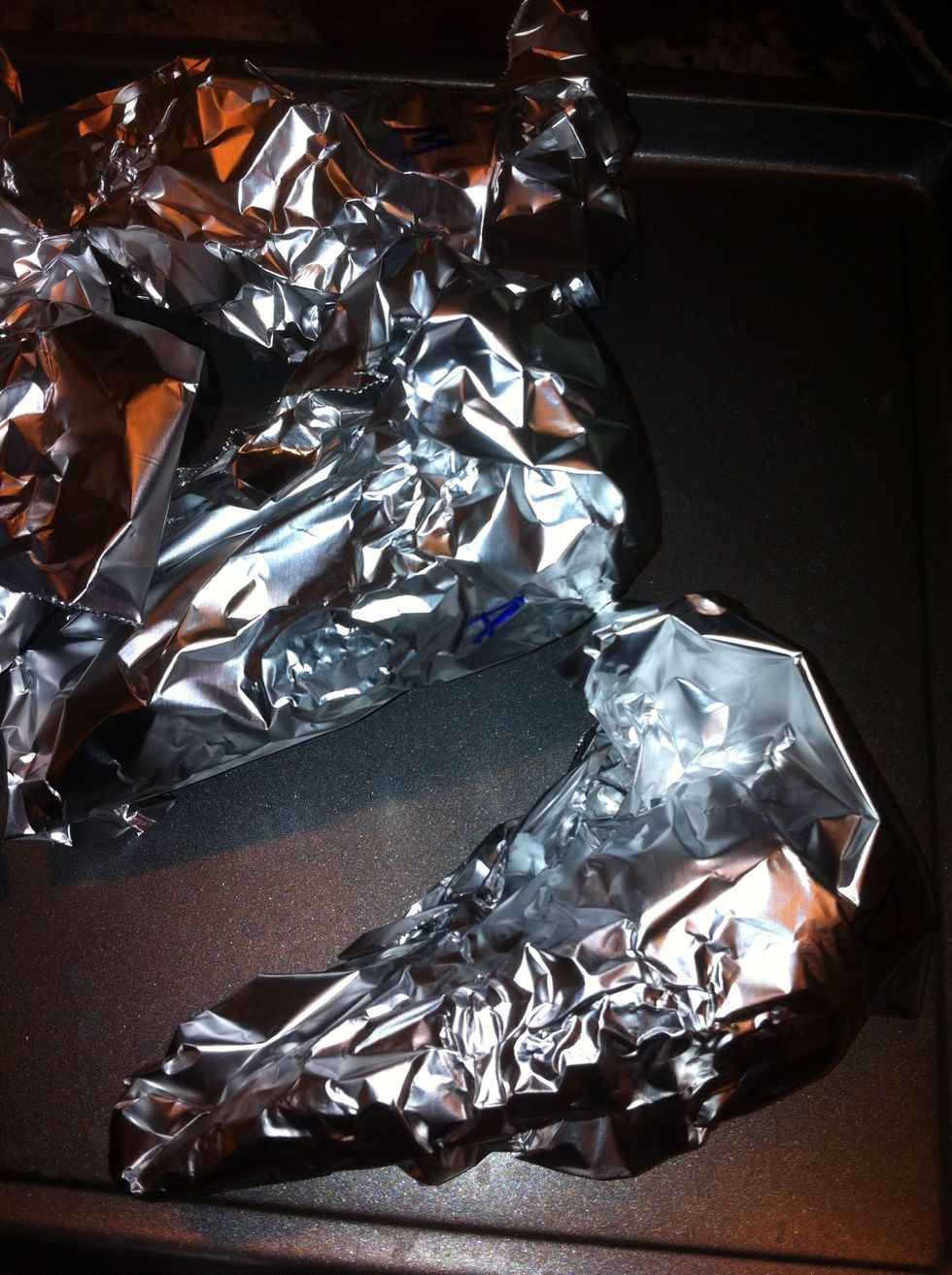 Fill and layer with your ingredients then loosely wrap in aluminum foil. Make sure to mark everyone's name. Then place on warm grill, or in oven (350) for about 5 minutes.