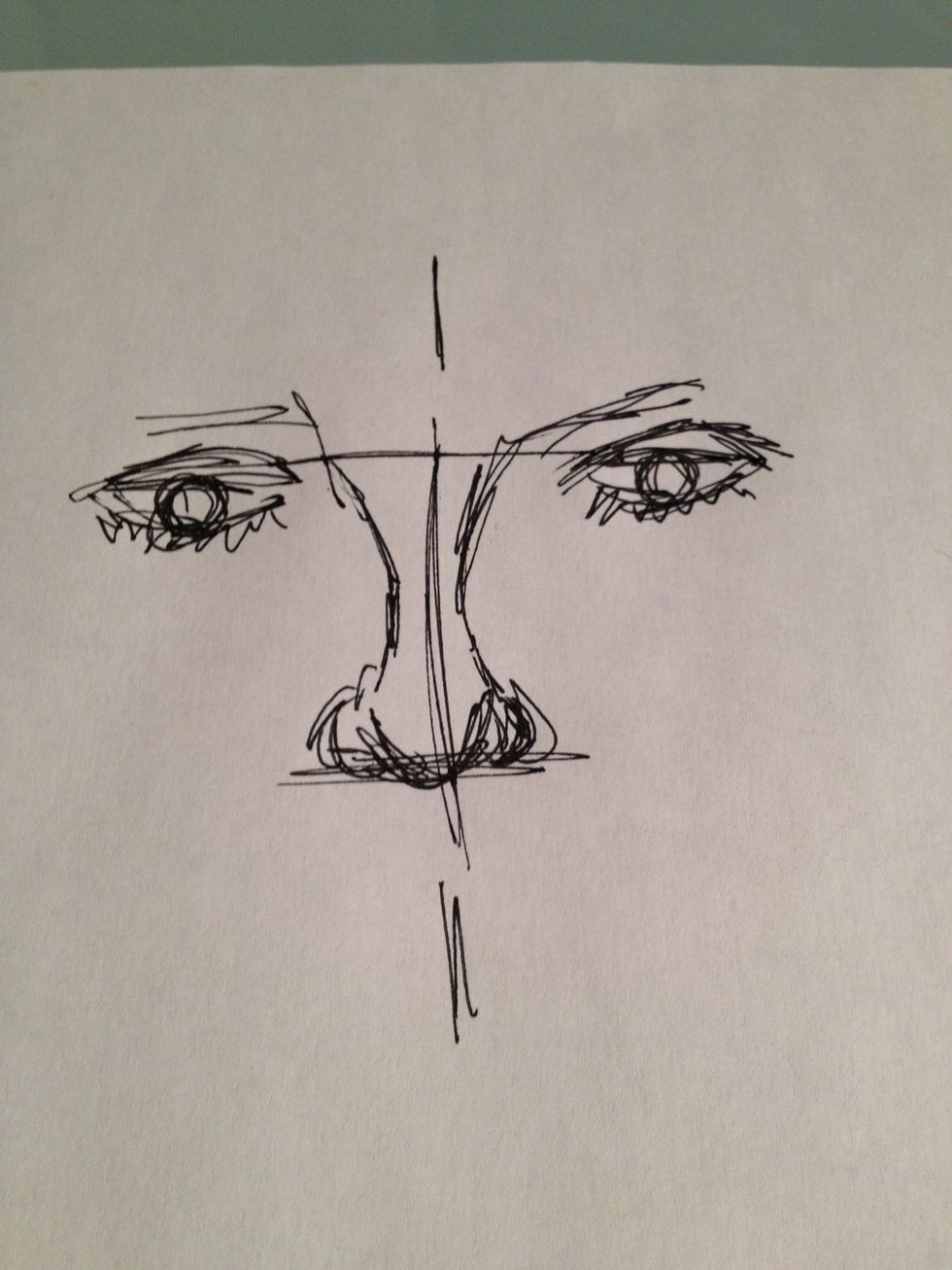 Fill in pupils and add lashes