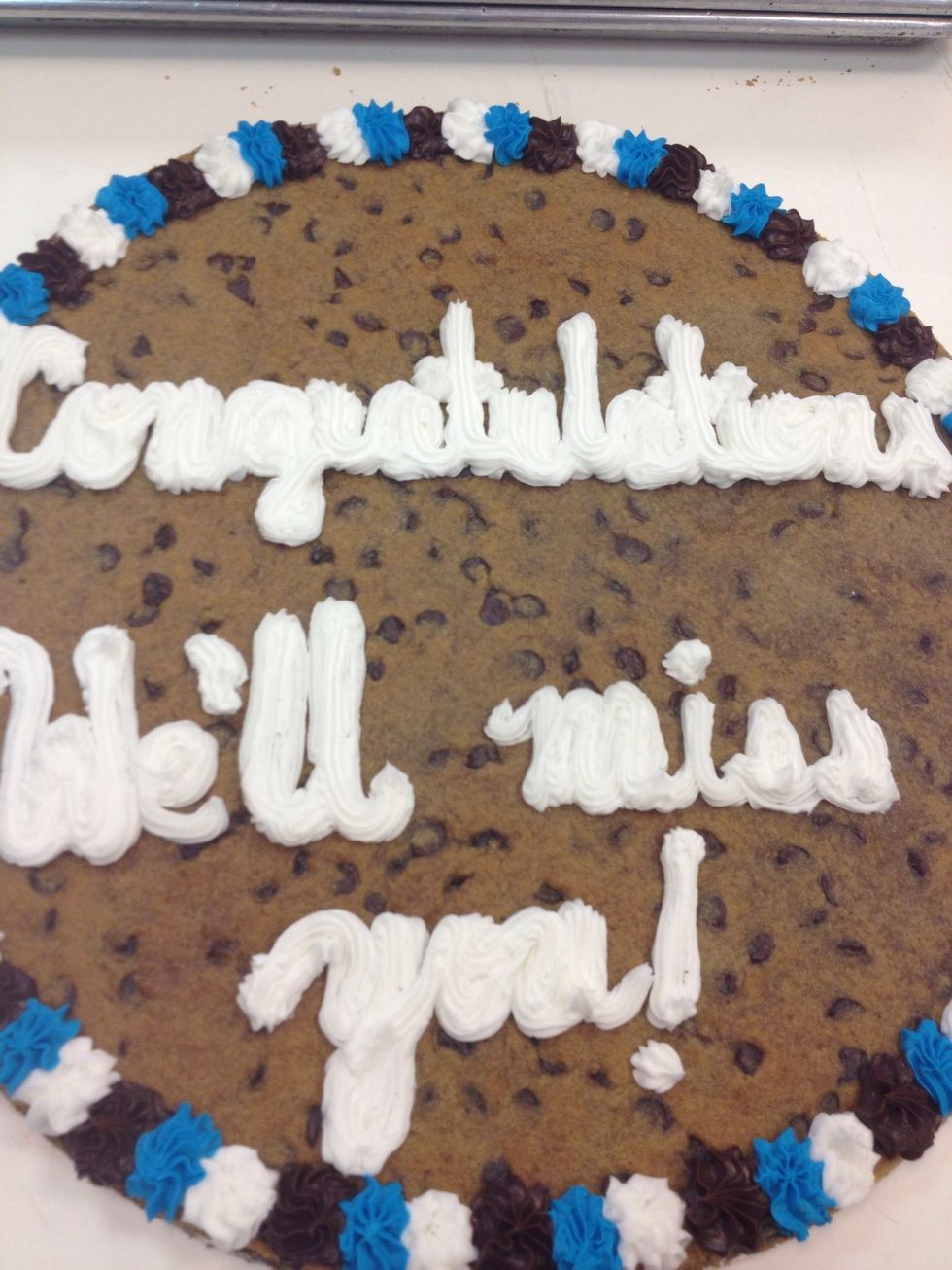 Fill in the writing and make bolder.