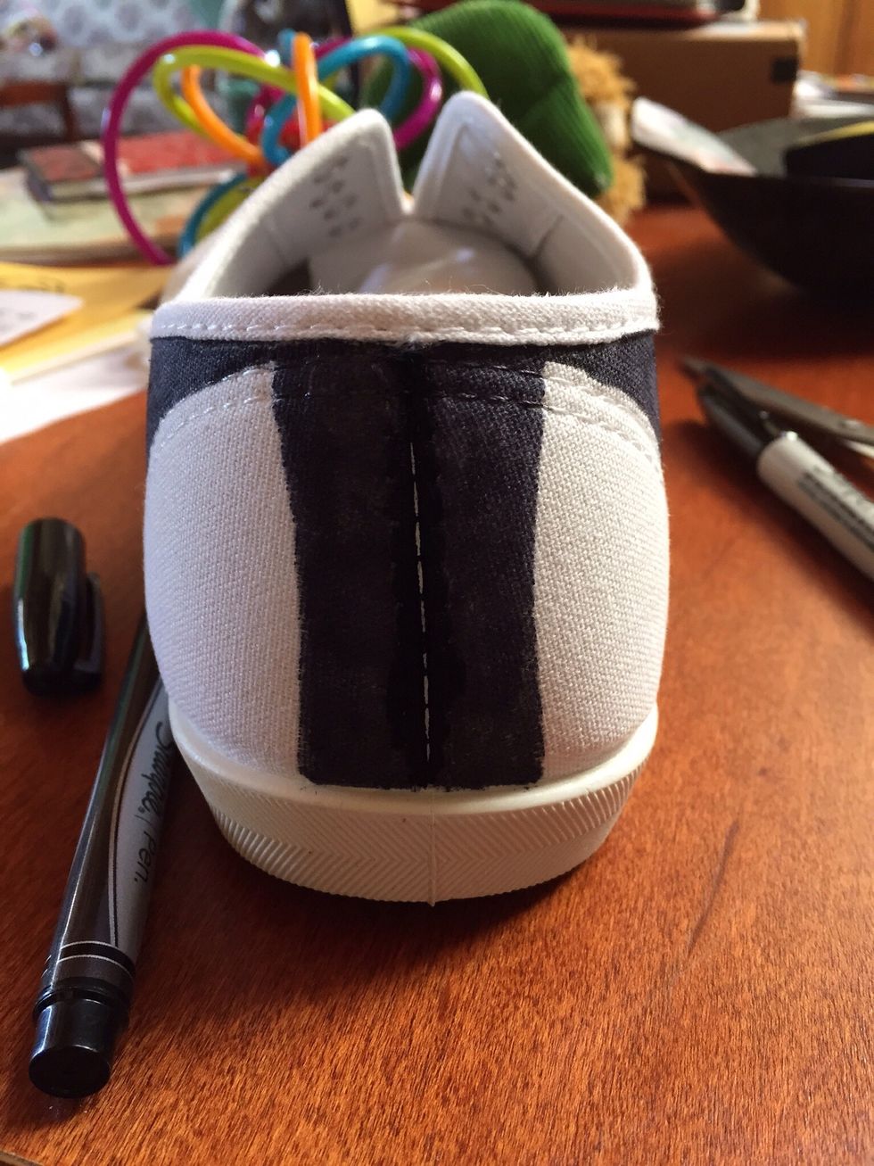 Fill in with sharpie.