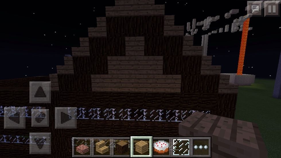 Fill it up with oak wood planks.