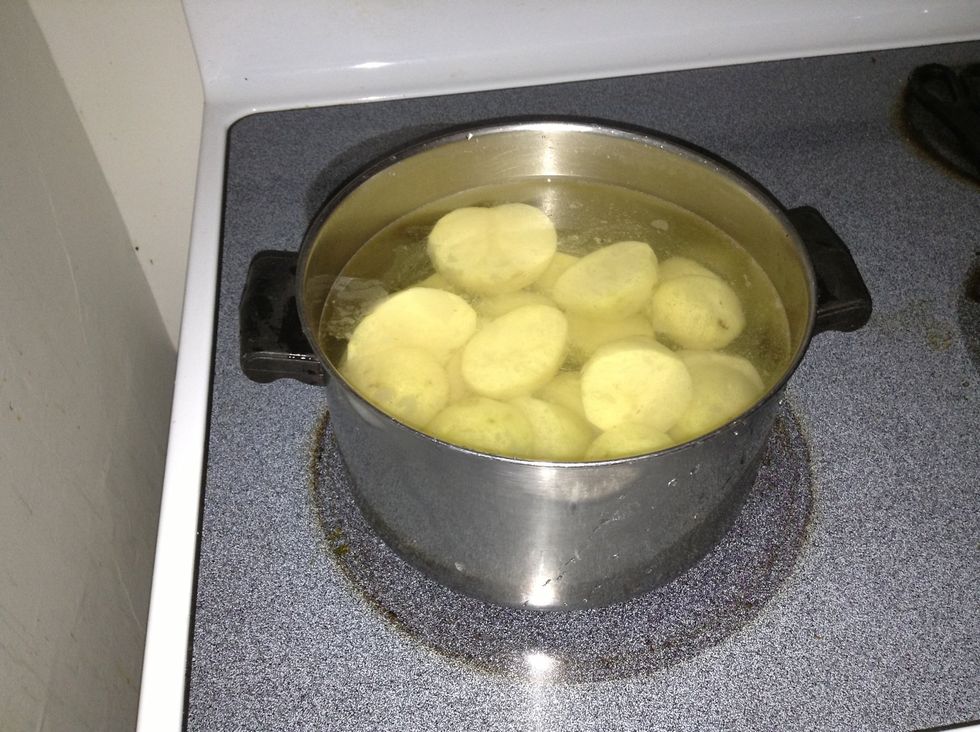 Fill just above potatoes