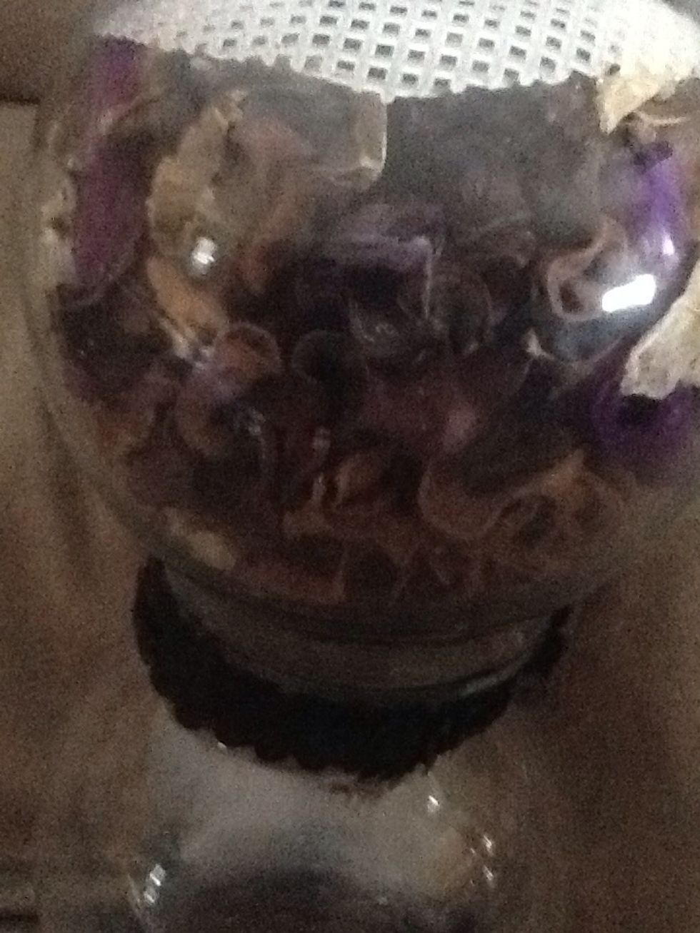 Fill the bottom with Pulpery