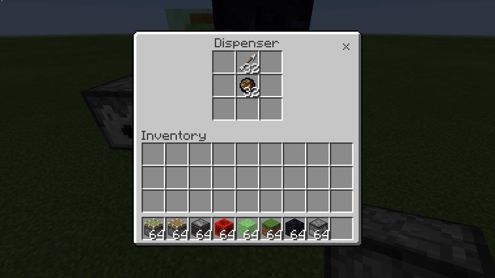 Fill the dispensers.