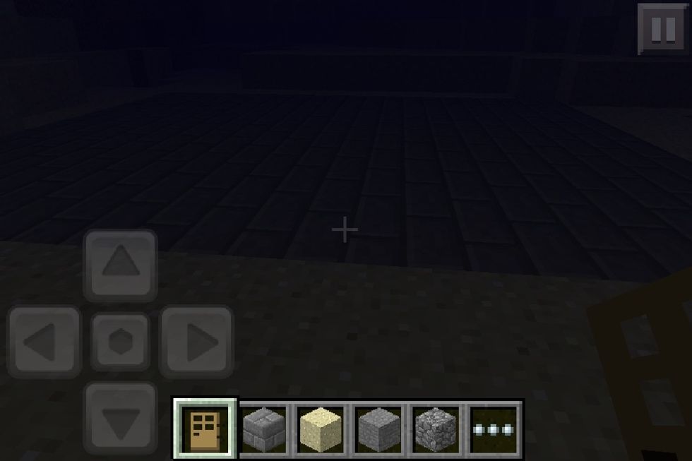 Fill the floor with something other than sand, I think it makes the house look better.