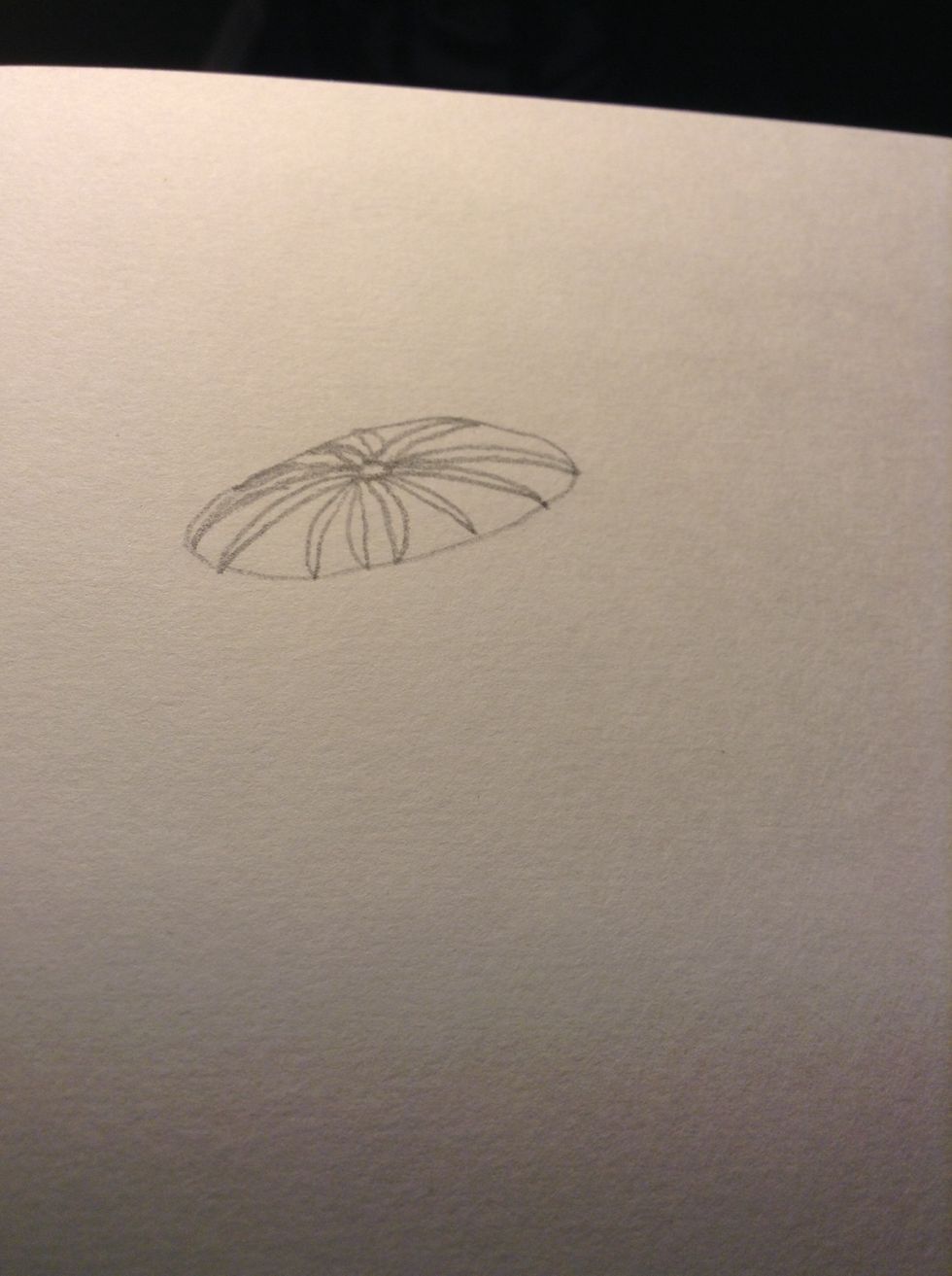 Fill the rest of the oval in! (they don't have to be perfect)