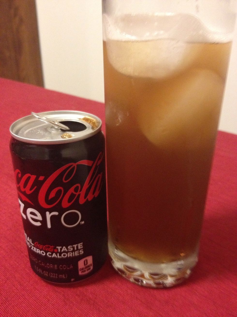 Fill the rest with Cola!!!