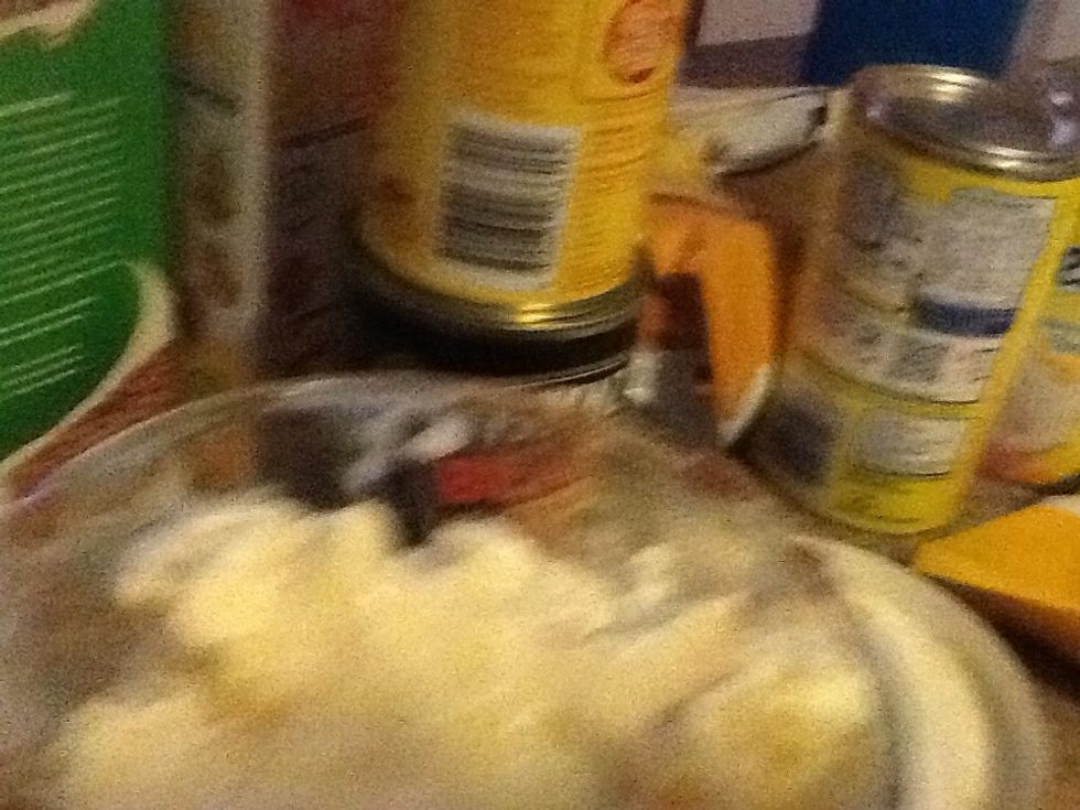 Fill the top again with ice cream