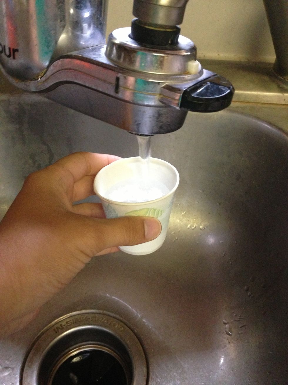 Fill them up with water ahead of time, ideally the night before