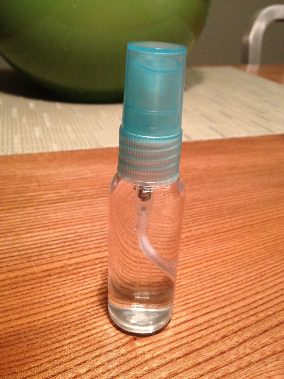 Fill up the mister with water.