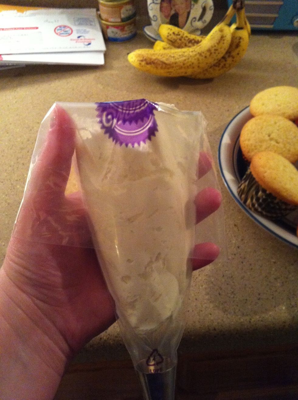 Fill with buttercream!