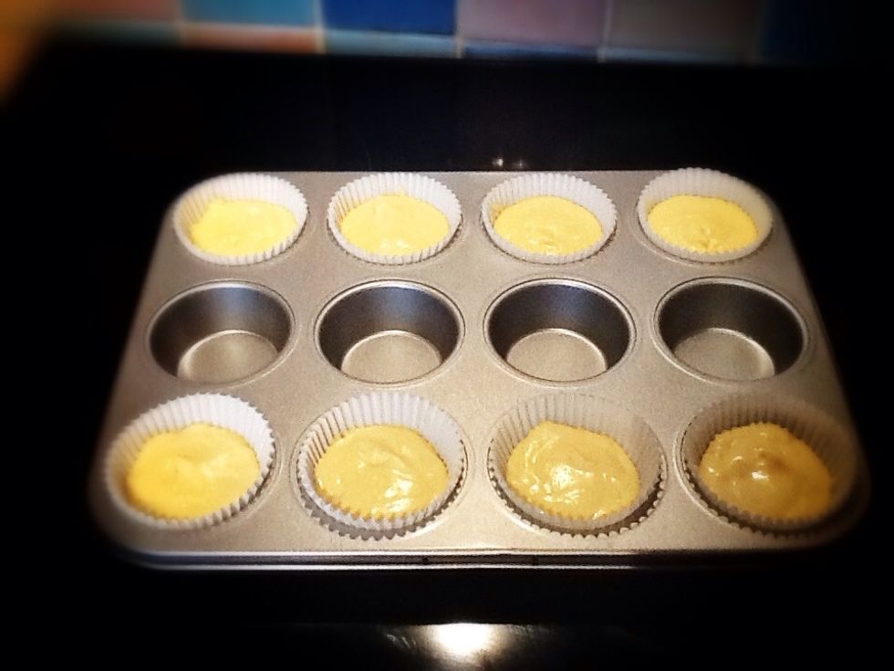 Fill your cupcake cases up...