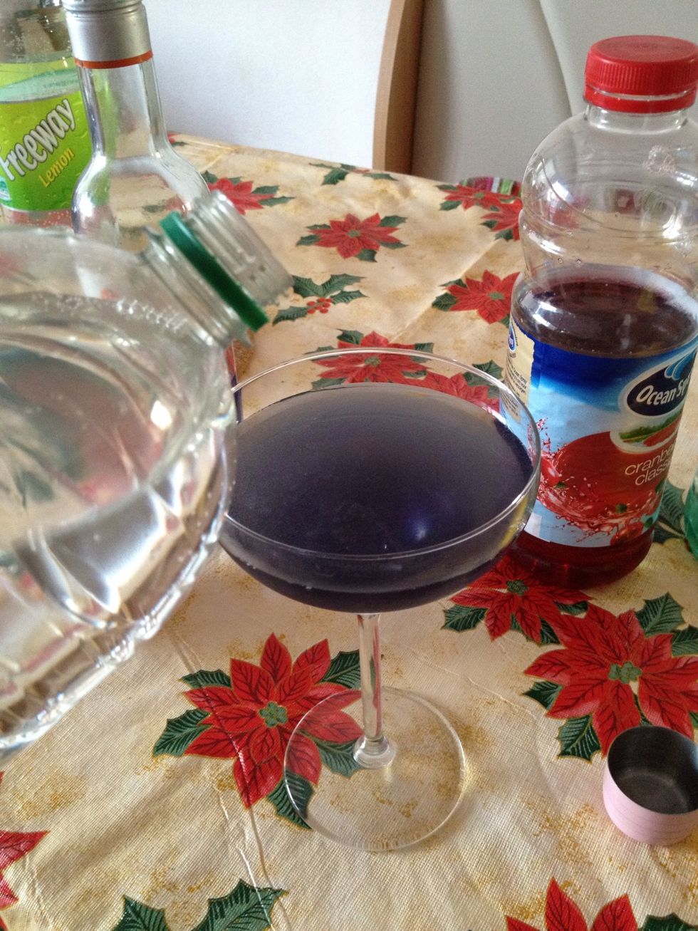 Fill your glass with sprite
