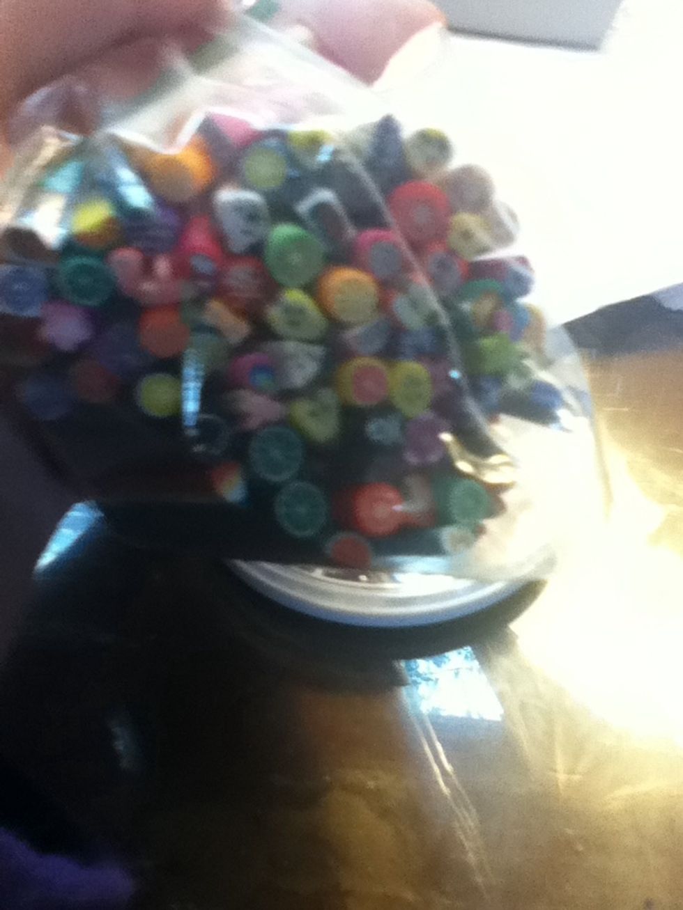 Fimo is a short stick with a design going all the way through. You can buy 100 sticksA of it (each stick can be sliced 100 times) on eBay for around 4-7$. \ue31d
