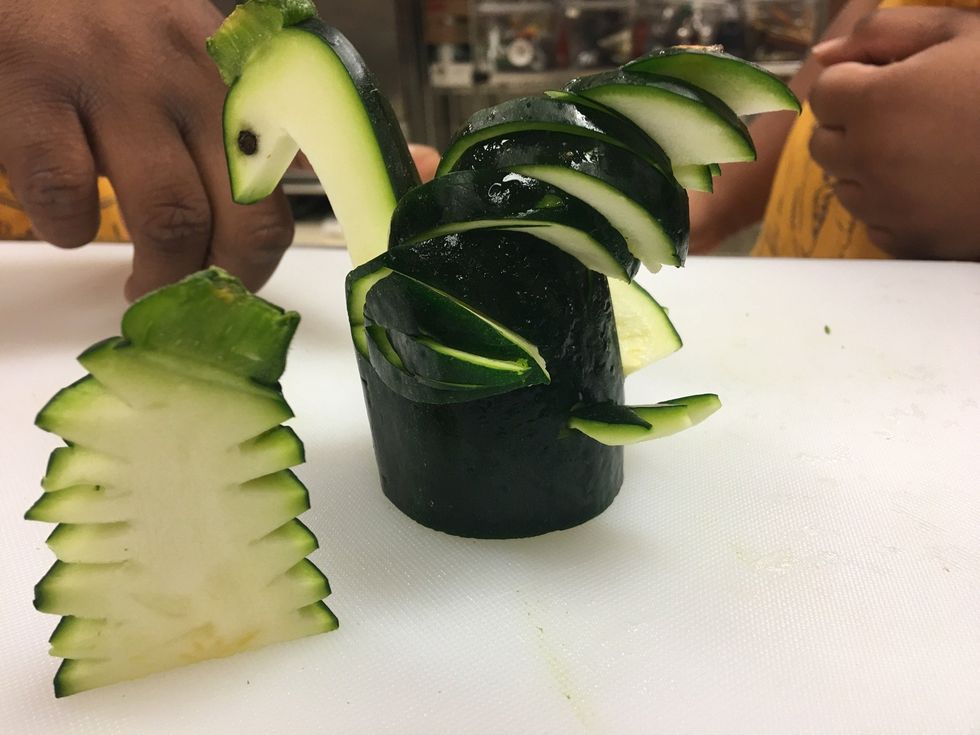 Final look! Thank you and I hoped you enjoyed carving this swan!!