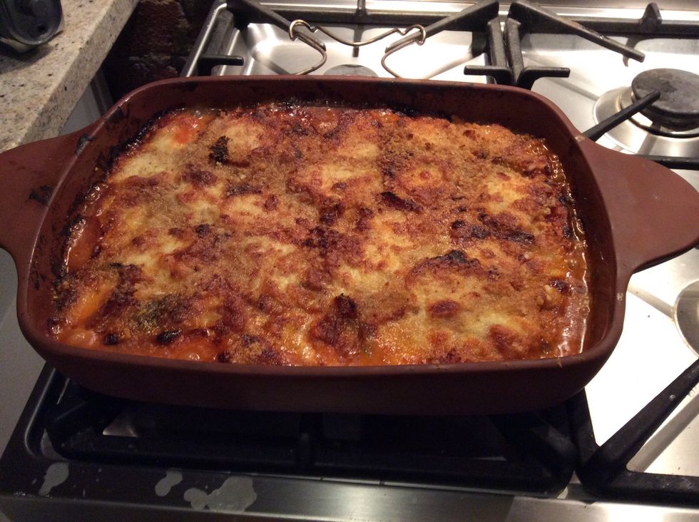 Final product, serve with green salad. I rate this 8/10