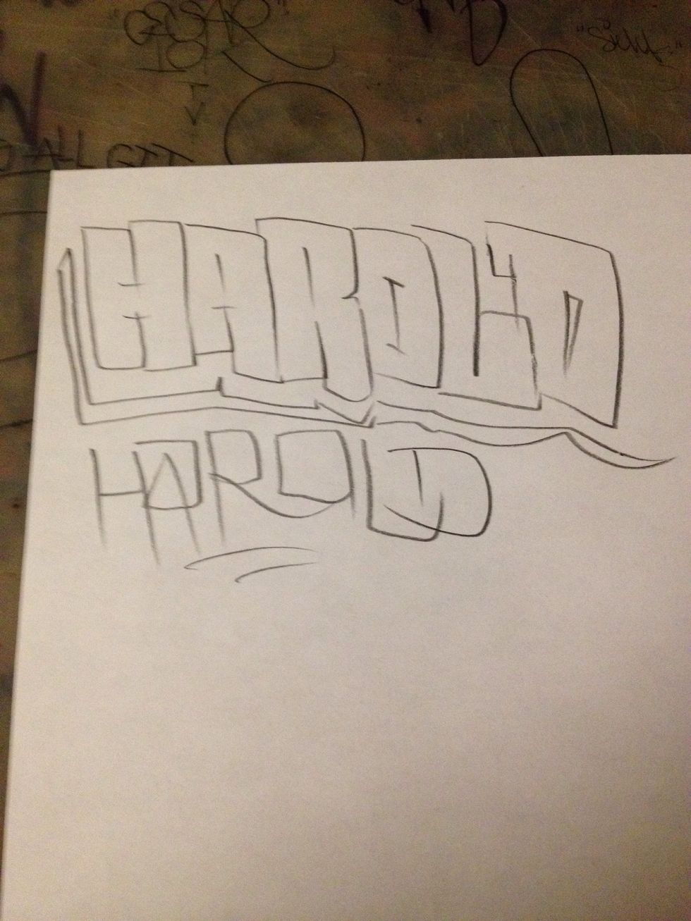 Final product. So as you can see it's all about being creative. Don't be afraid to go out of the normal. You want to be different so go ahead practice and create