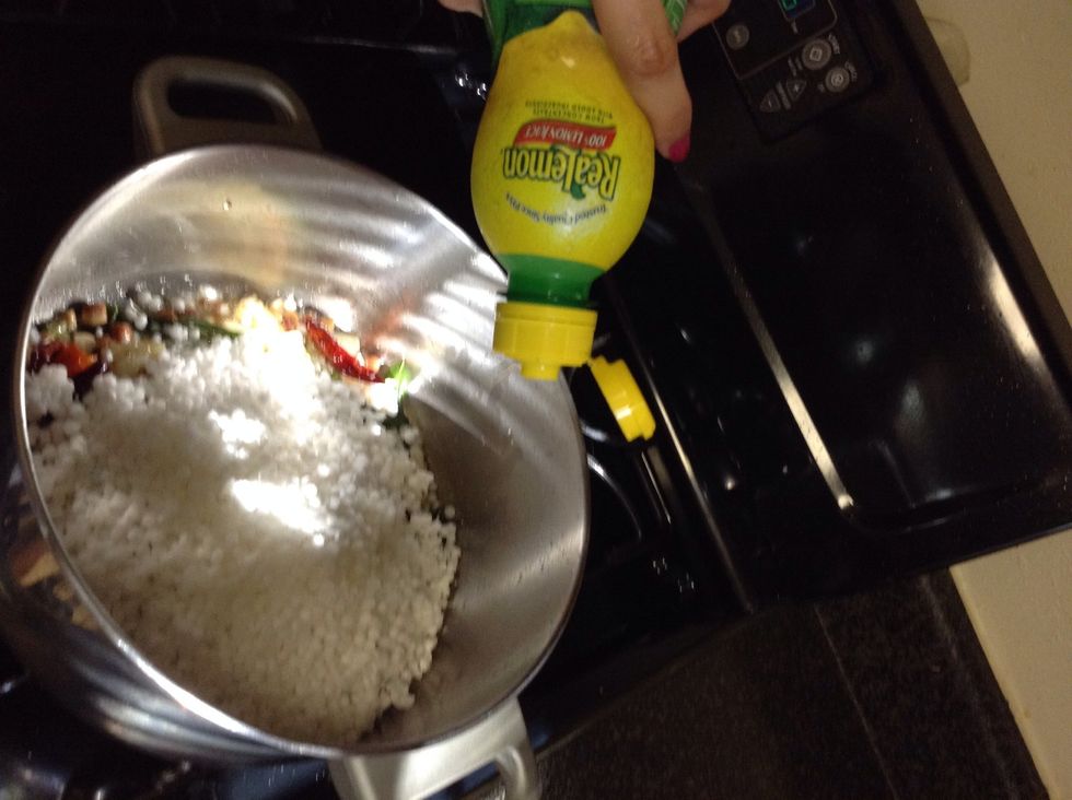 Finally add soaked tapioca, lemon juice and dry spices