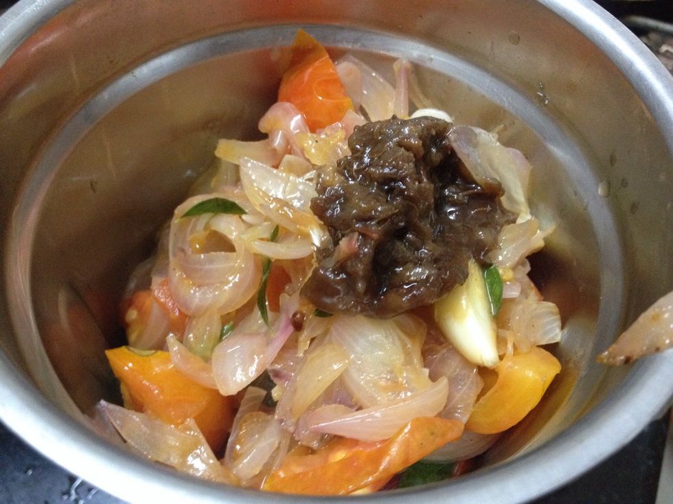 Finally add tamarind