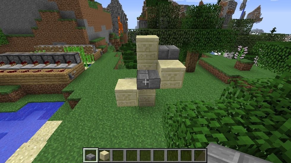 Finally as you reach the top your staircase is done.