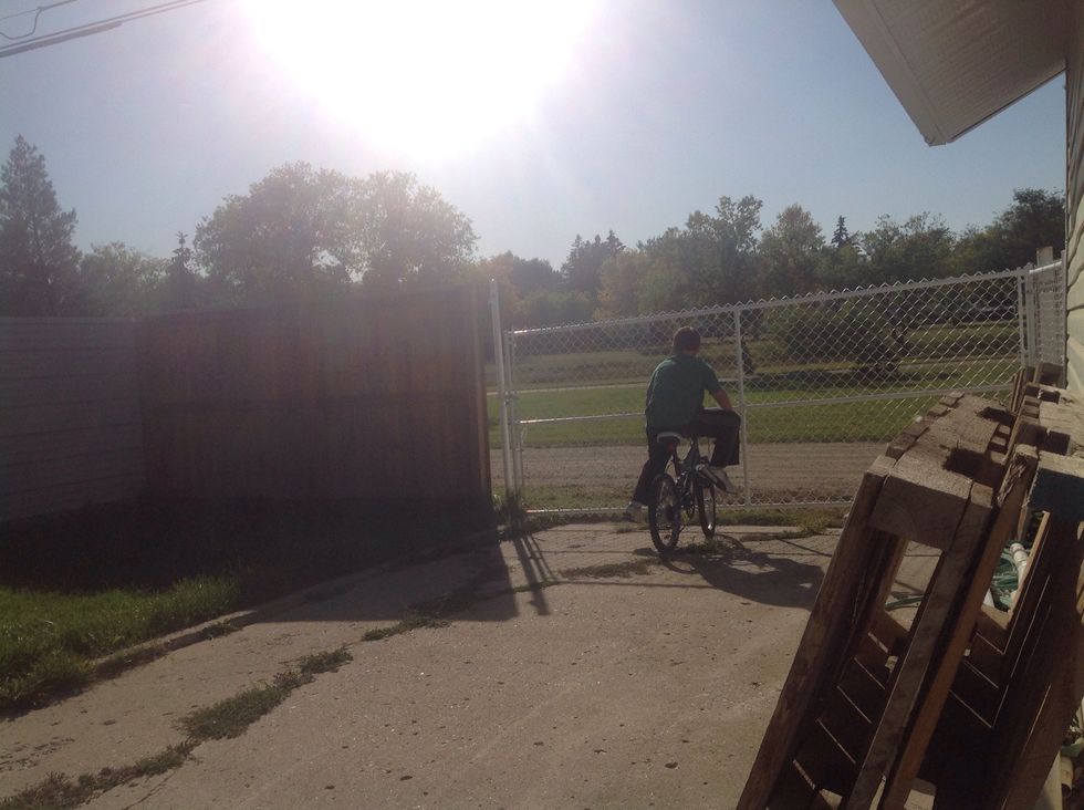 Finally I couldn't commit suicide and I needed Internet connection between my house and my alley then I crashed because I told me to.