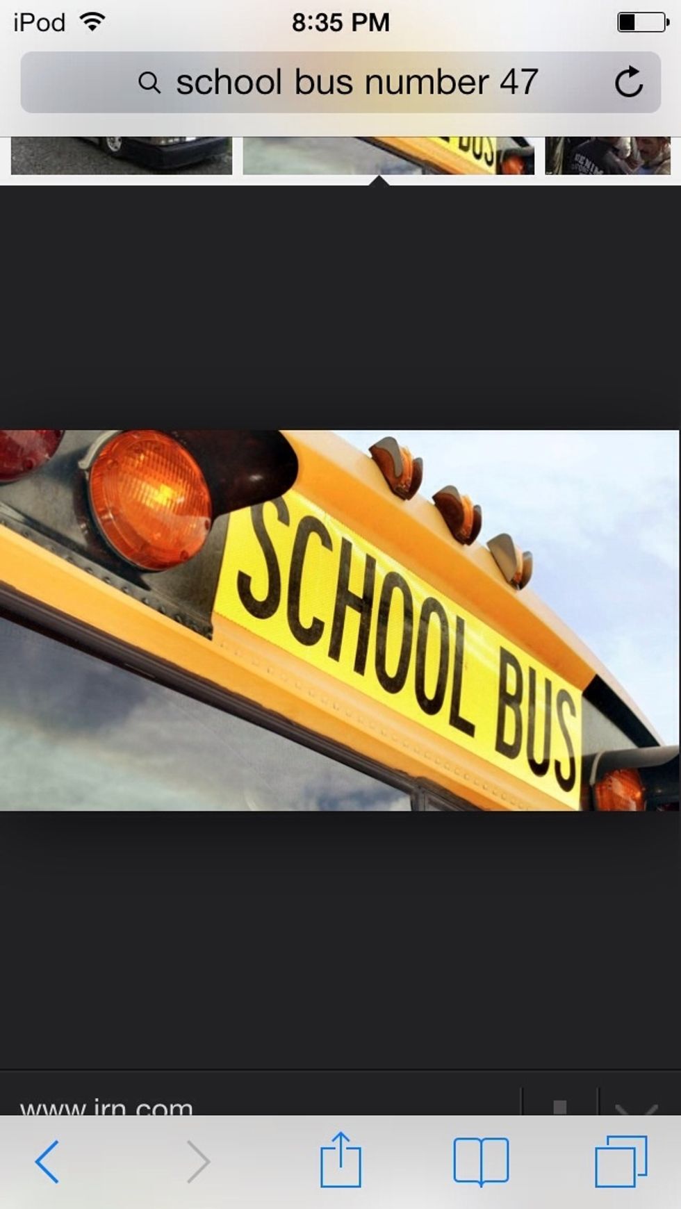 Finally! I get on the bus!!