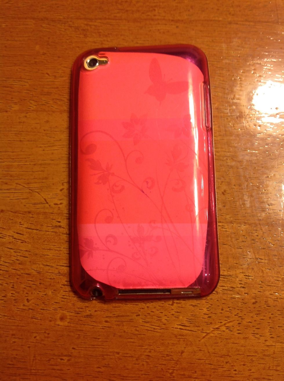 Finally, put your device in the case and ta da!!!