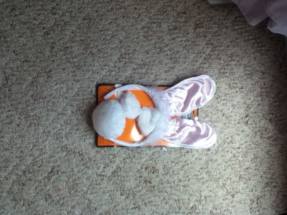 Finally, the last thing I purchased during my shopping haul is this Halloween bunny "costume. \ud83d\udc49