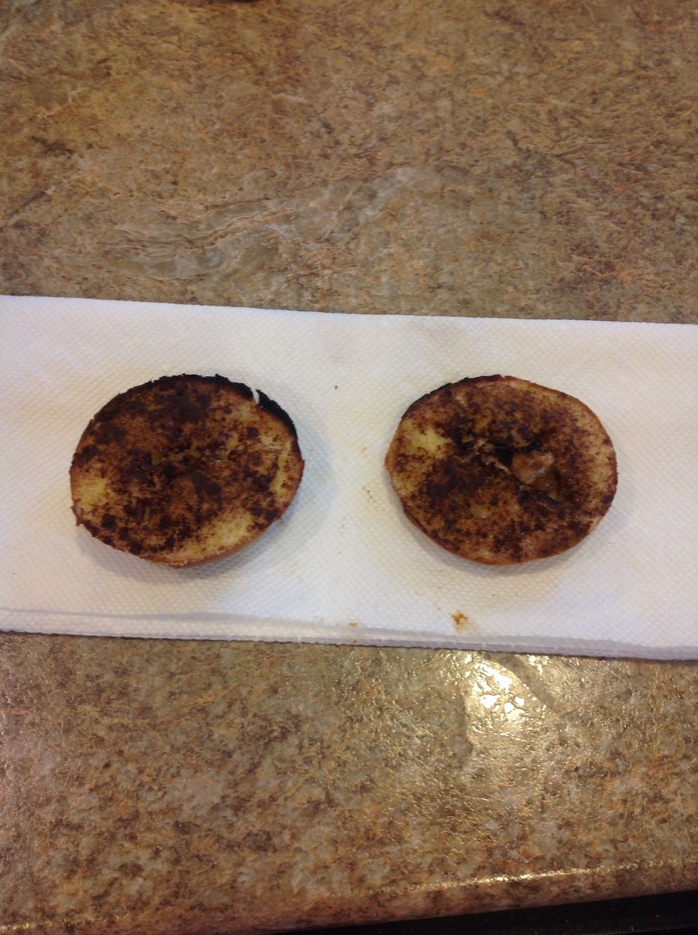 Finally, wait for your bagel to cool off before eating it.