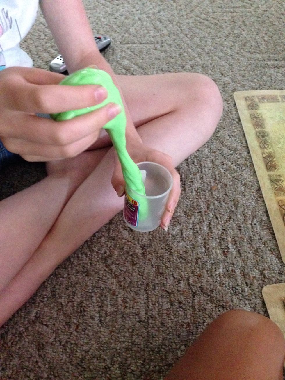 Finally when your all done put your flarp back up