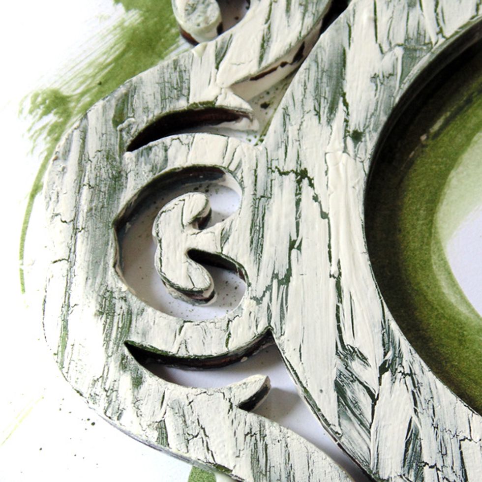 Finally, you can speed up the drying process with a heat gun but be careful that your glue doesn't bubble... if you mind that sort of thing.