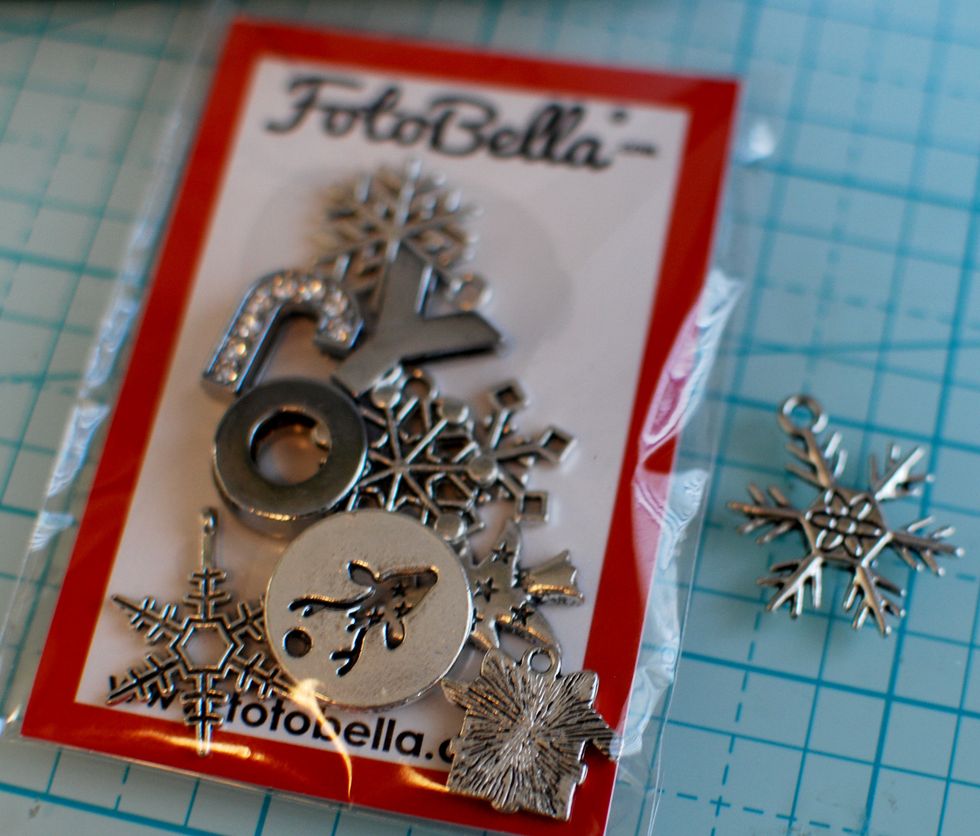 Find a charm you like from the FotoBella Juniper Berry Charm Pack.