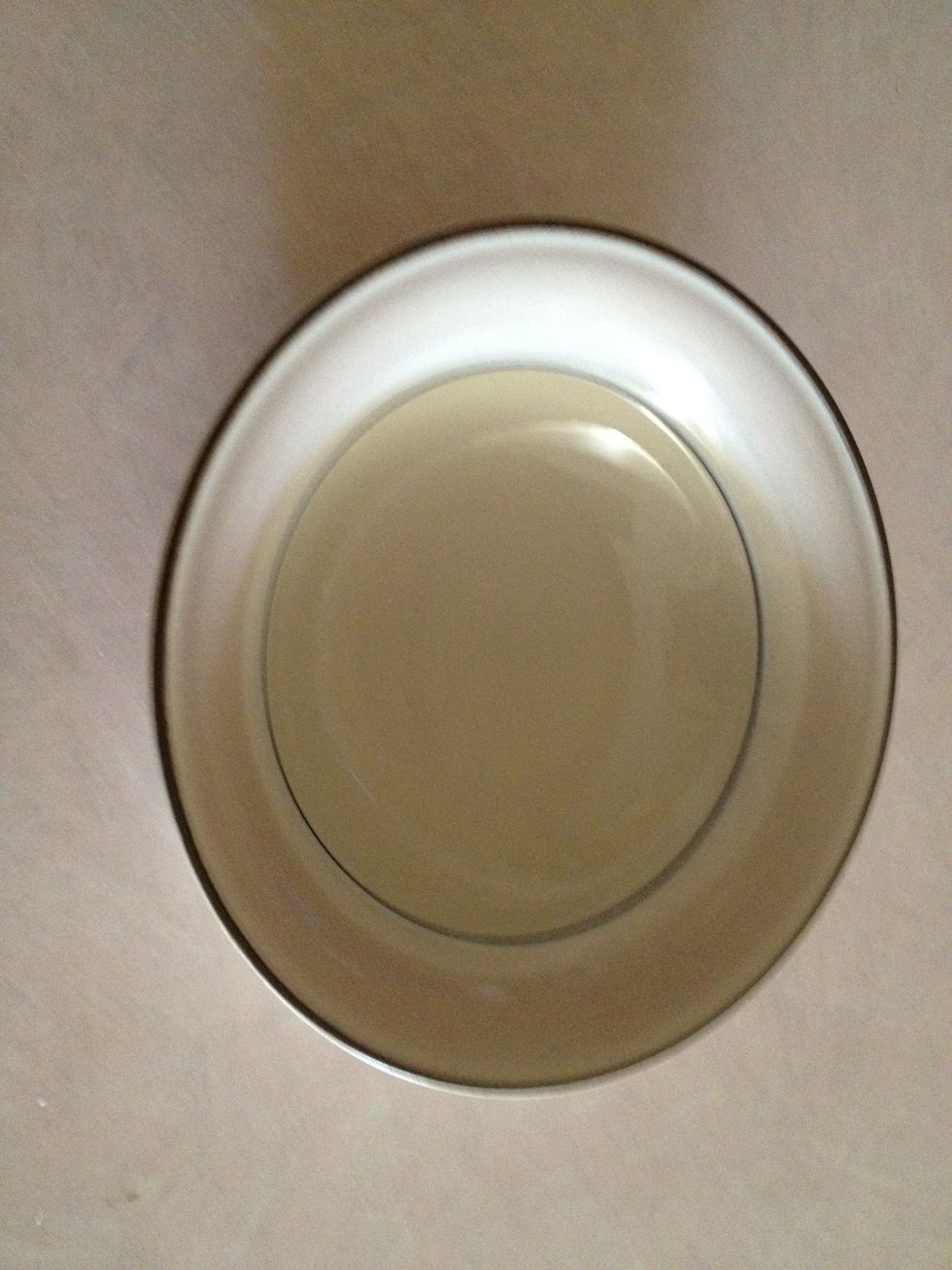 Find a clean bowl (doesn't have to be very big).