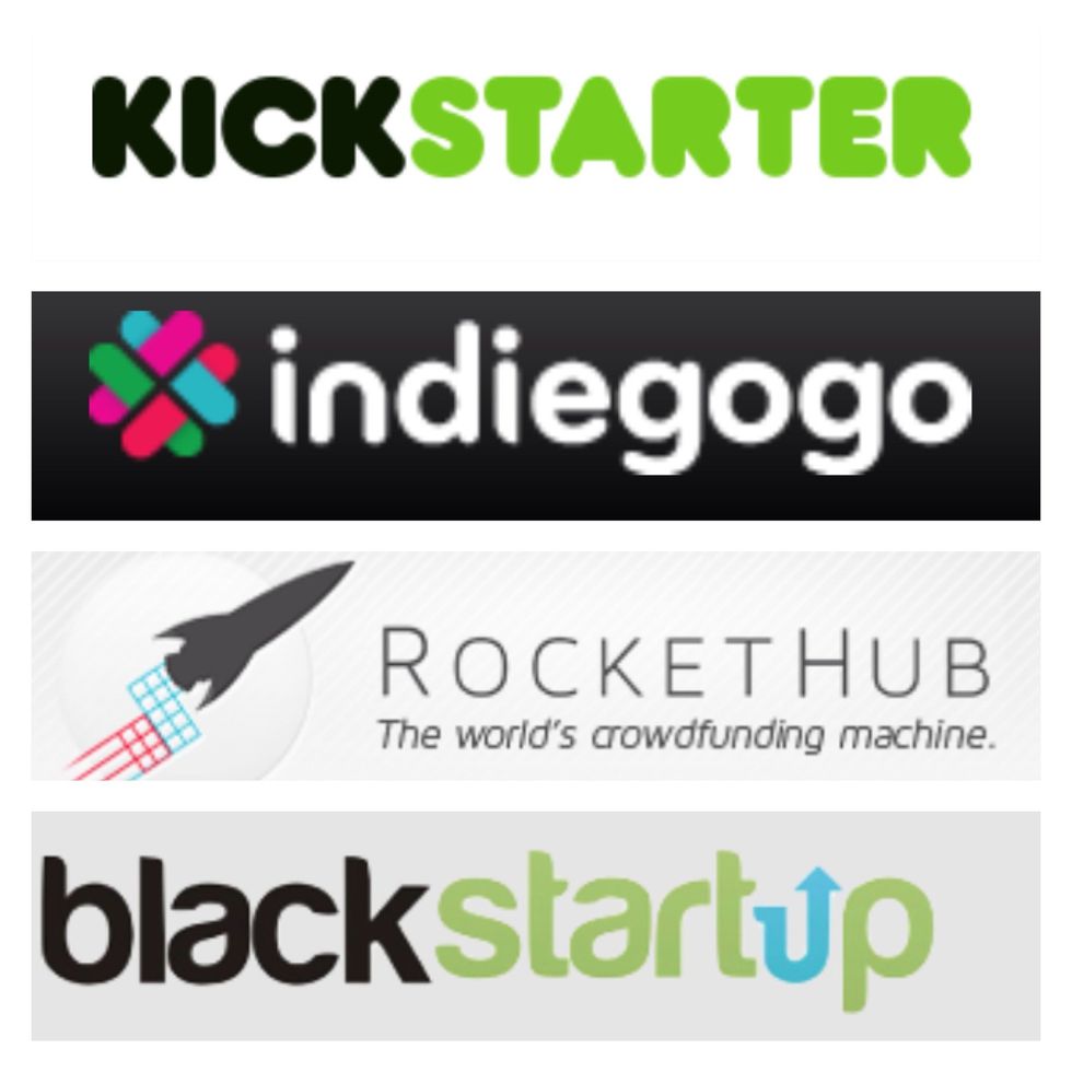 Find a crowd funding website that will be best suited to your business. Examples: KickStarter, RocketHub, indiegogo, Black Start Up.
